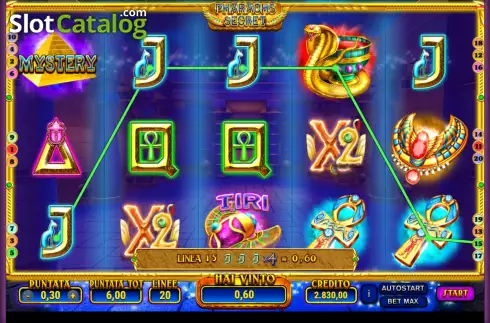 Скрин6. Pharaohs Secret (Giocaonline) слот