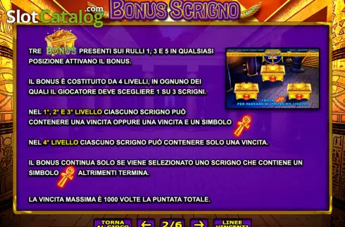 Скрин8. Pharaohs Secret (Giocaonline) слот