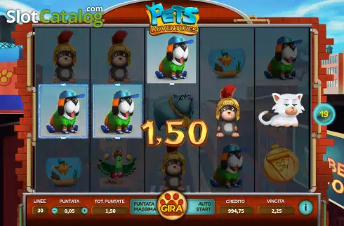 Скрин3. Pets Adventures слот