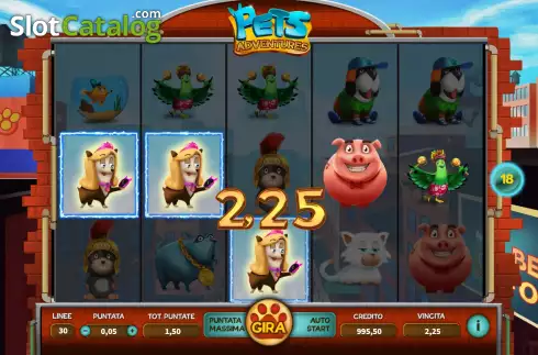 Скрин4. Pets Adventures слот