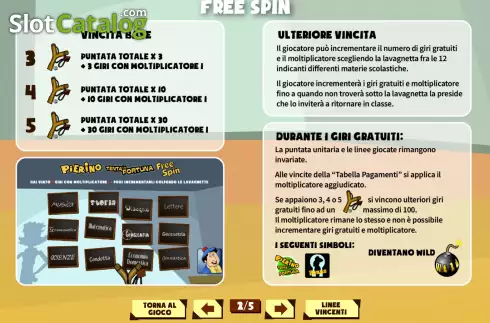 Скрин8. Pierino tenta la Fortuna слот