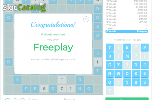 Скрин4. Crossword Riches слот