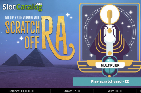 Скрин2. Scratch off Ra слот