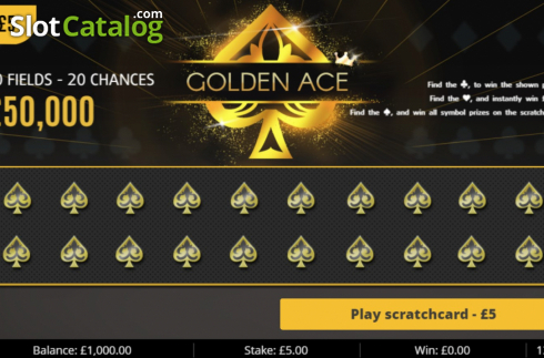 Скрин2. Golden Ace (G.Games) слот