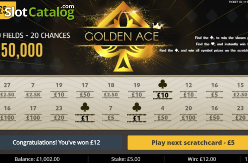 Скрин3. Golden Ace (G.Games) слот