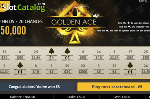 Скрин6. Golden Ace (G.Games) слот