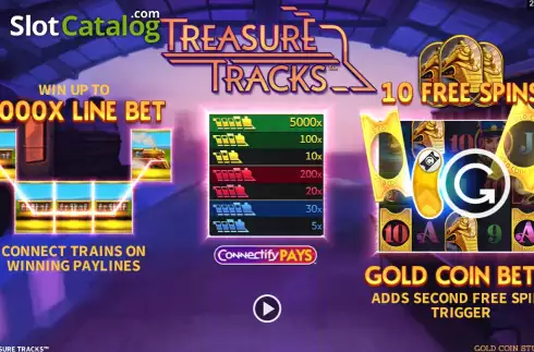 Скрин2. Treasure Tracks слот