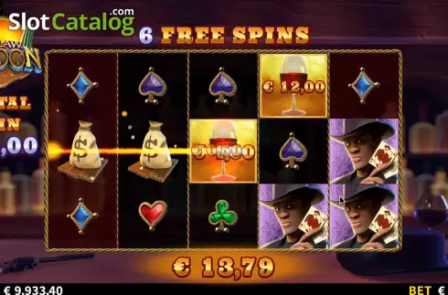 Скрин7. Outlaw Saloon слот