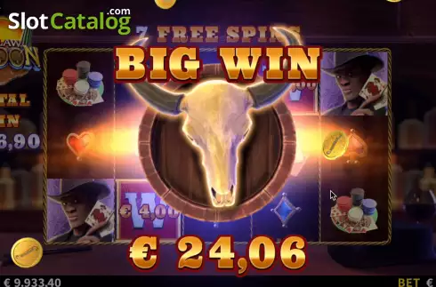 Скрин8. Outlaw Saloon слот