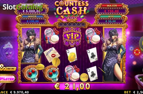 Скрин5. Countess Cash слот