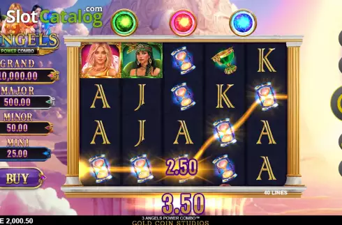 Скрин4. 3 Angels Power Combo слот