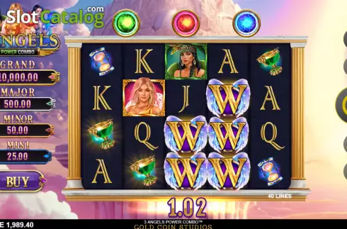 Скрин5. 3 Angels Power Combo слот