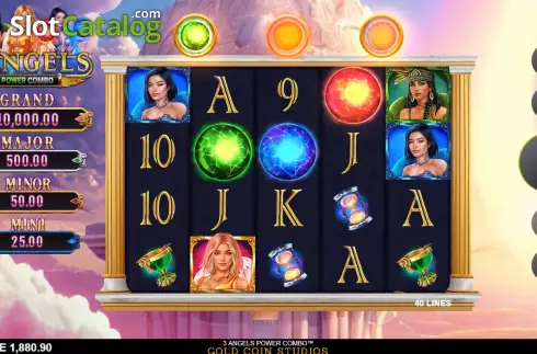 Скрин7. 3 Angels Power Combo слот
