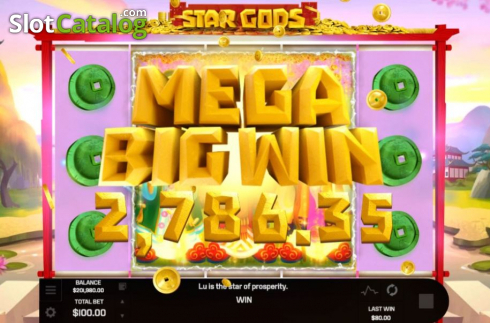 Скрин5. Star Gods слот