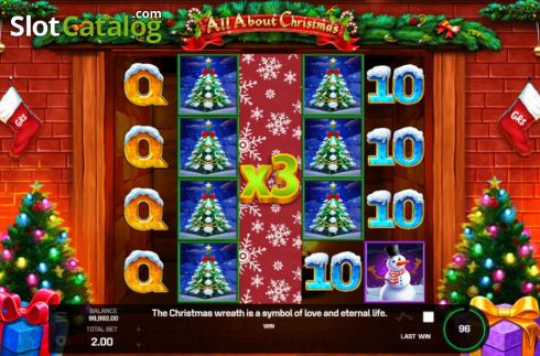 Скрин4. All About Christmas слот