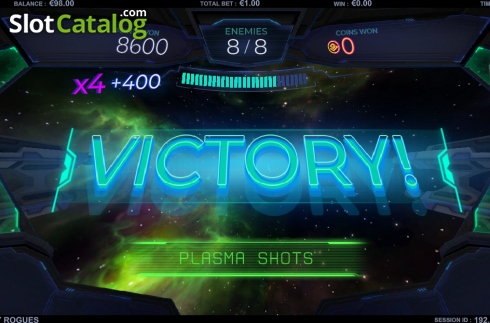 Скрин3. Galaxy Rogues слот