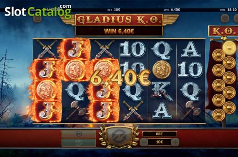 Скрин3. Gladius KO слот