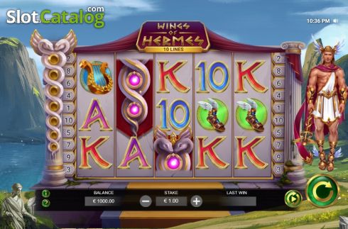 Скрин2. Wings of Hermes слот