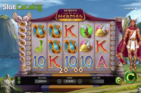 Скрин4. Wings of Hermes слот