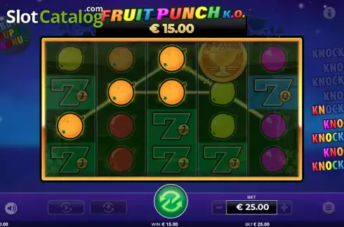 Скрин4. Fruit Punch K.O. слот