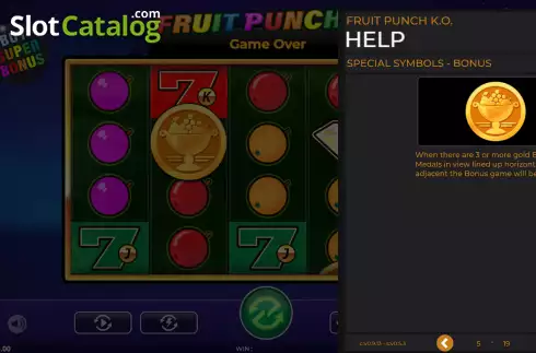 Скрин7. Fruit Punch K.O. слот