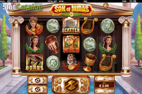 Скрин2. Son of Midas слот