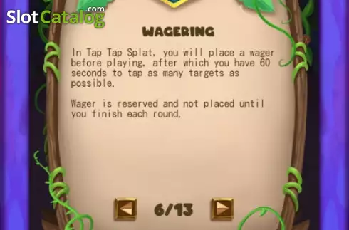 Скрин7. Tap Tap Splat слот