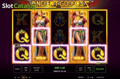 Скрин5. Ancient Goddess слот
