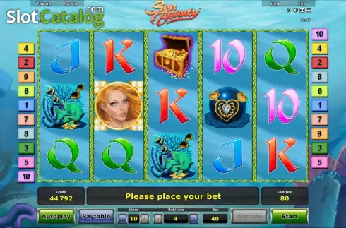Скрин2. Sea Beauty™ слот