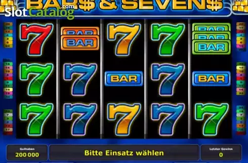 Скрин2. Bars & Sevens слот