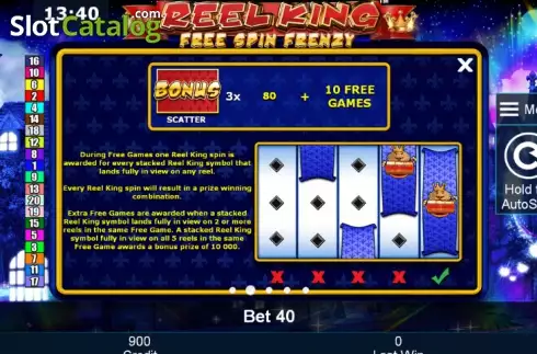 Скрин7. Reel King™ Free Spin Frenzy слот