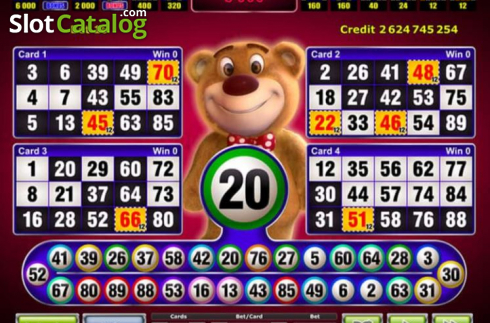 Скрин2. Bruno Bingo слот