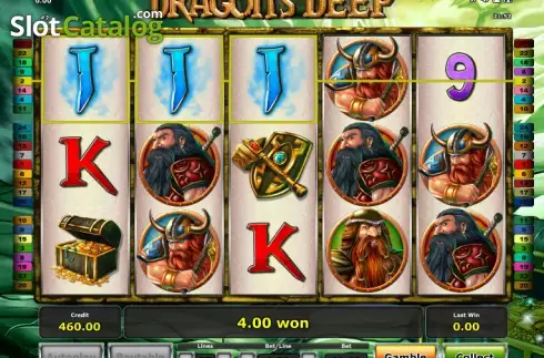 Скрин3. Dragon's Deep слот