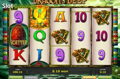 Скрин4. Dragon's Deep слот