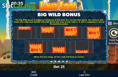 Скрин7. Lava Loot слот