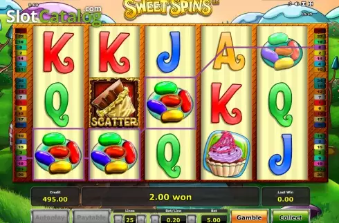 Скрин3. Sweet Spins слот