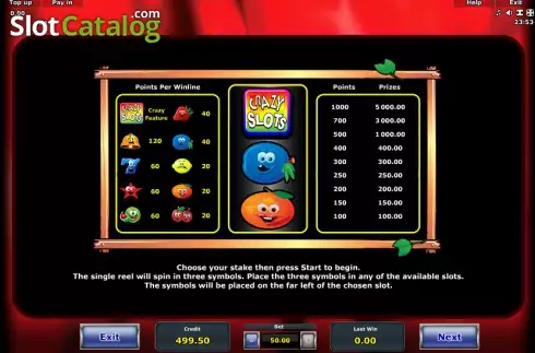 Скрин5. Crazy Slots слот
