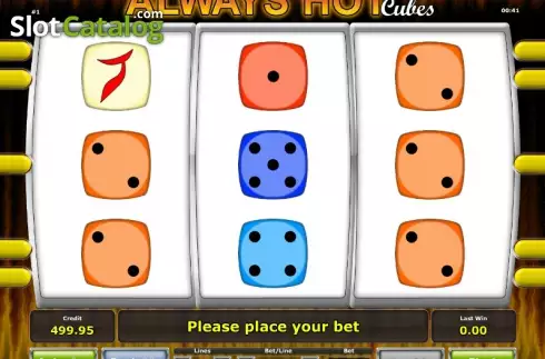 Скрин2. Always Hot Cubes слот