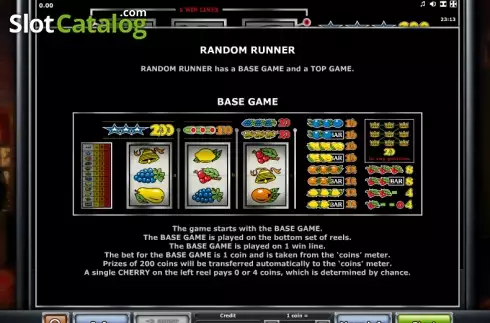 Скрин5. Random Runner (Greentube) слот