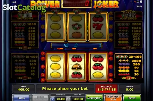 Скрин2. Power Joker слот