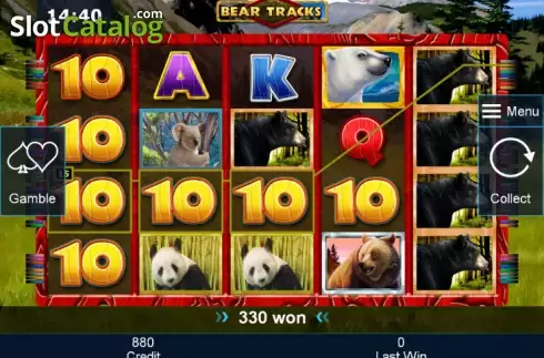 Скрин3. Bear Tracks слот