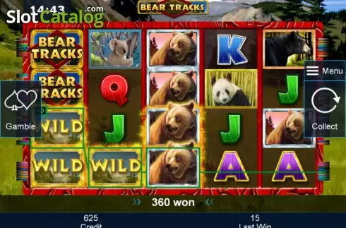 Скрин4. Bear Tracks слот