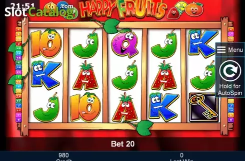 Скрин2. Happy Fruits (Novomatic) слот