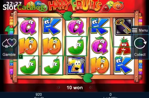 Скрин3. Happy Fruits (Novomatic) слот