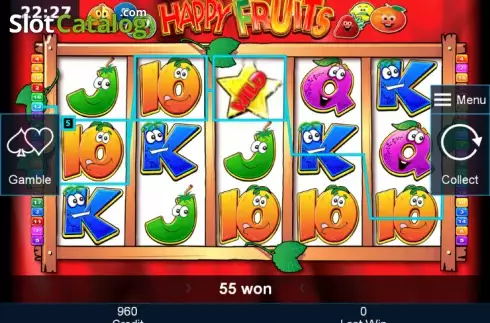 Скрин4. Happy Fruits (Novomatic) слот