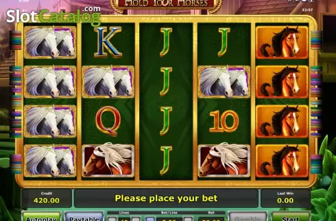 Скрин2. Hold your horses слот