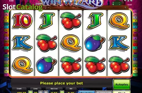 Скрин2. Win Wizard слот