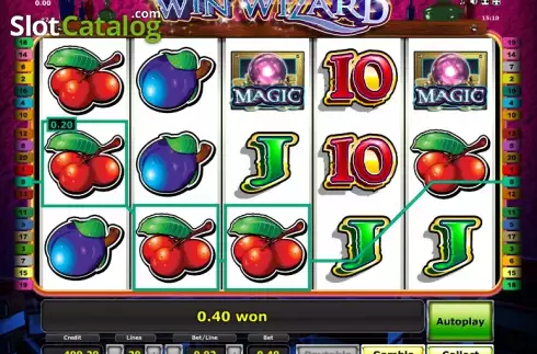 Скрин3. Win Wizard слот