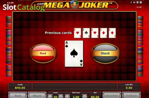 Скрин5. Mega Joker (Novomatic) слот