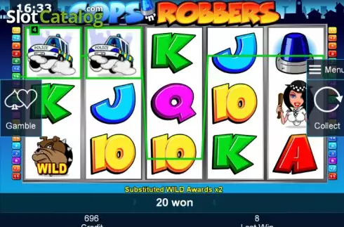 Скрин3. Cops'n' Robbers (Green Tube) слот